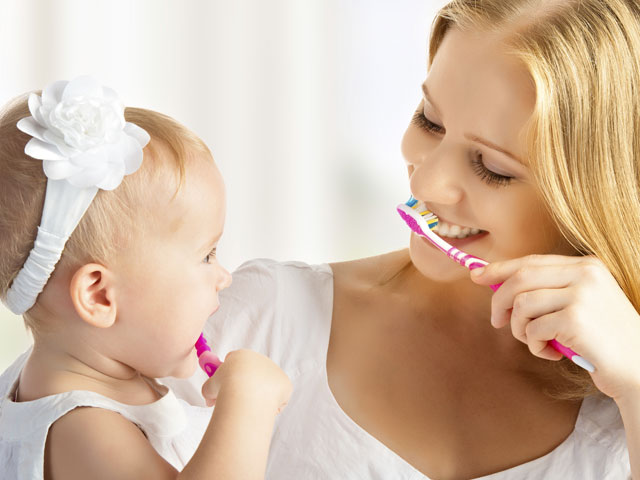 dennis dunne baby and brushing